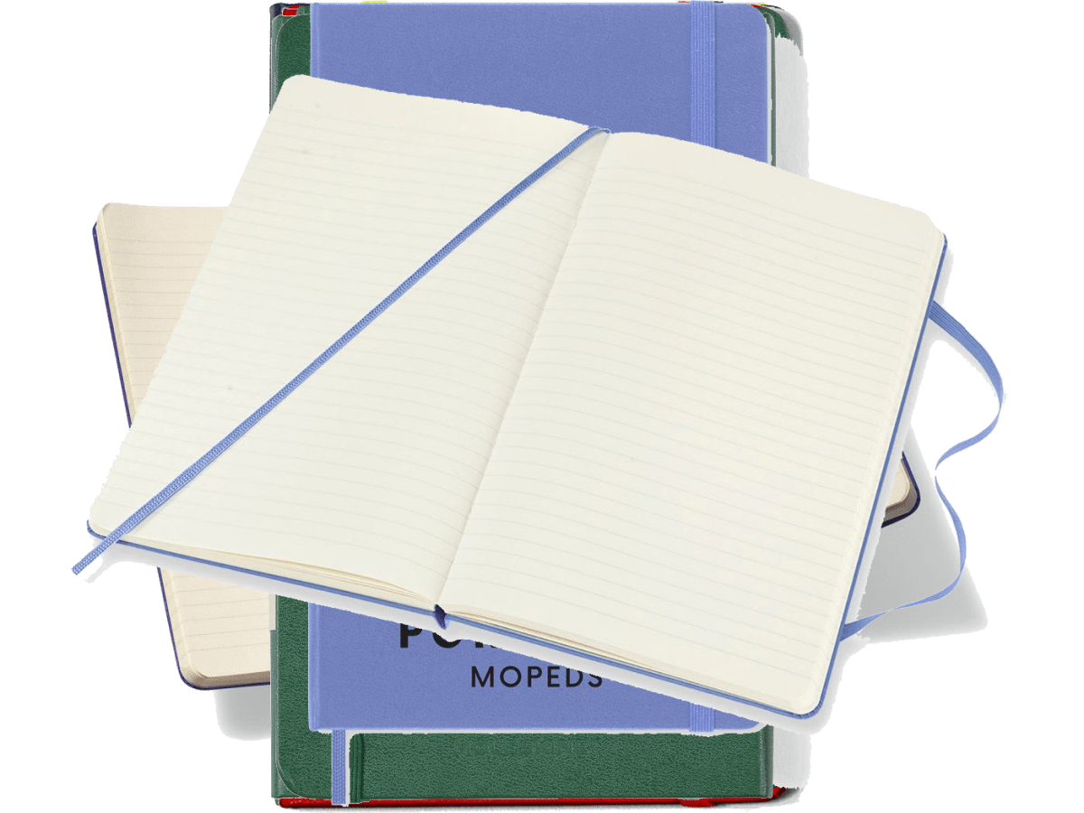 Moleskine® Hard Cover Ruled Large Notebook - Large Notebooks - SwagWear