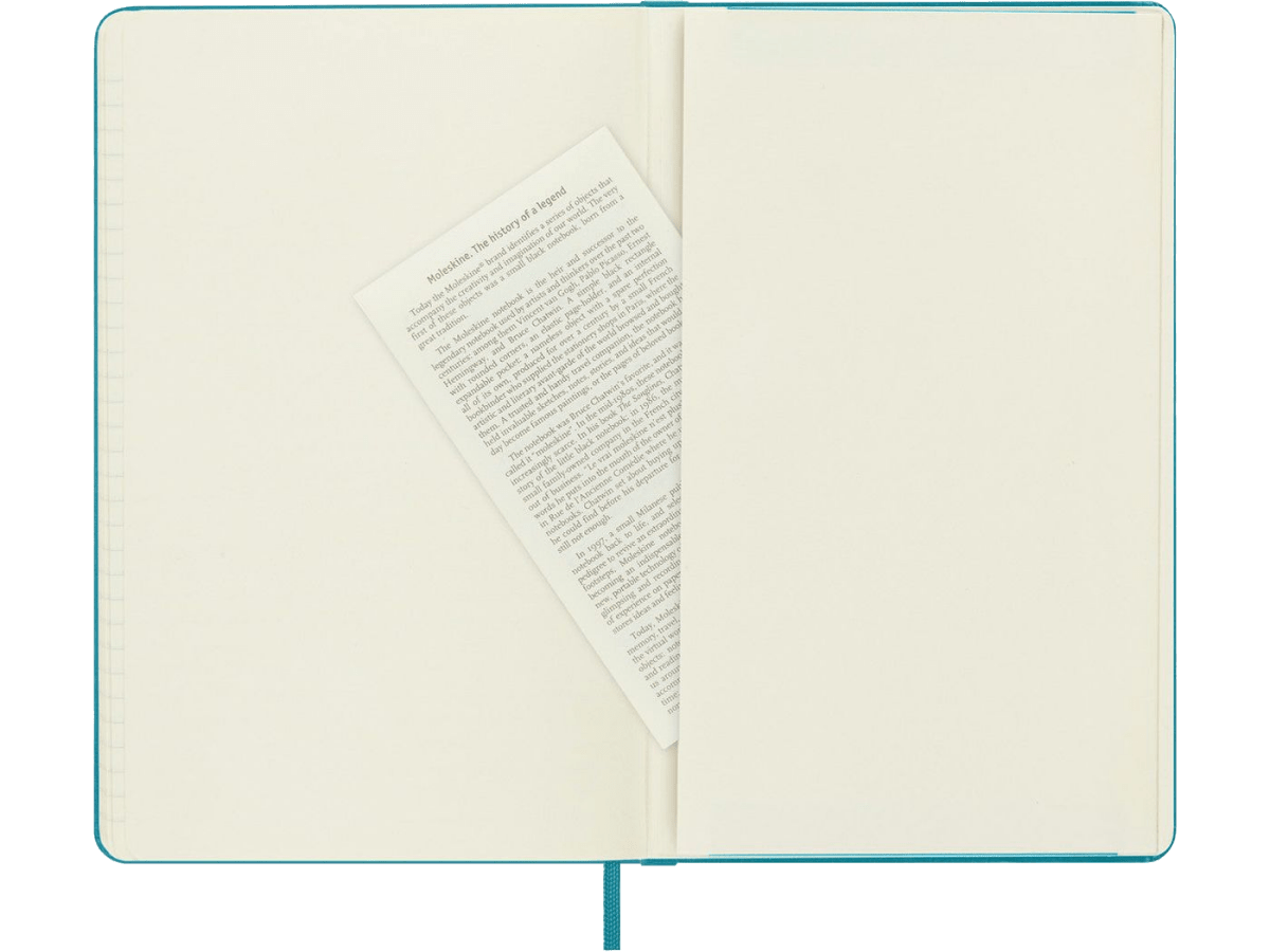 Moleskine® Hard Cover Ruled Large Notebook - Large Notebooks - SwagWear