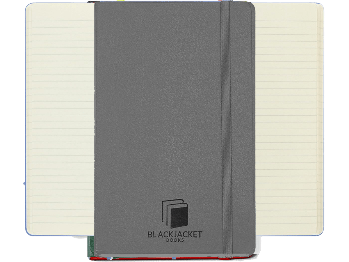 Moleskine® Hard Cover Ruled Large Notebook - Large Notebooks - SwagWear