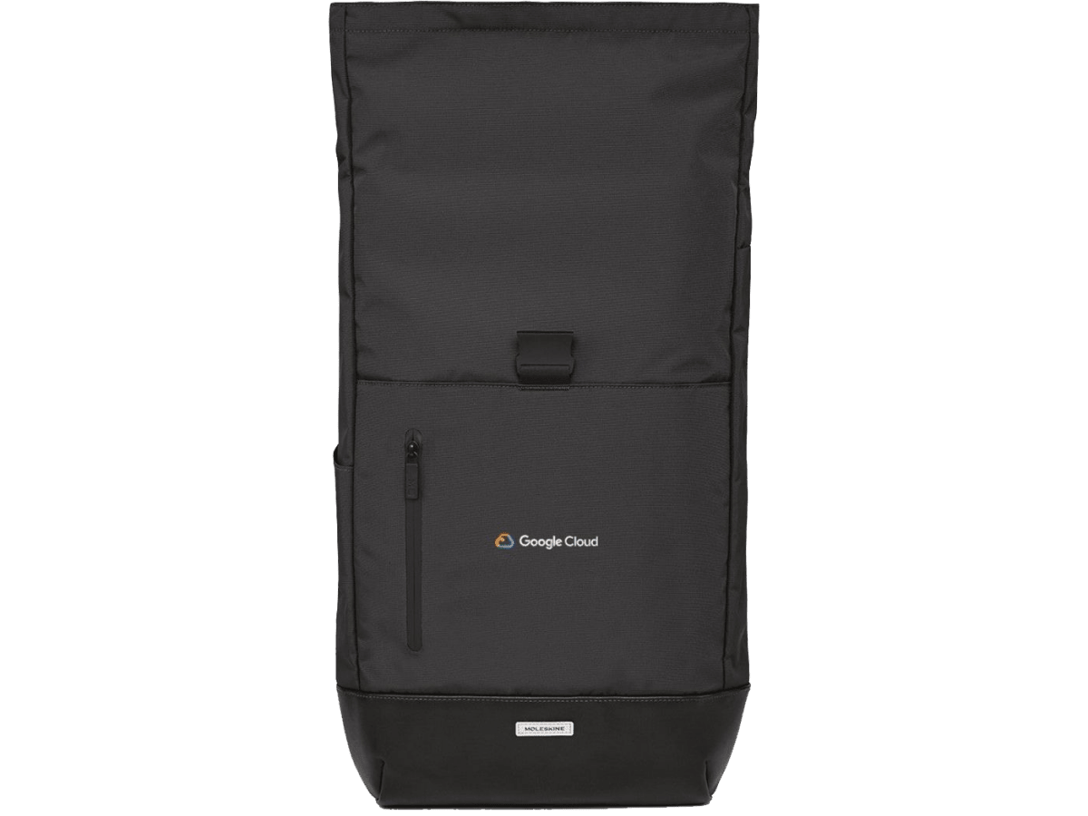 Moleskine® Metro Rolltop Backpack - Backpacks - SwagWear