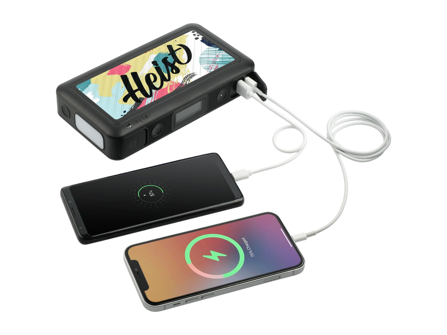 mophie® Powerstation Go Rugged AC - Black - Wireless Power Banks