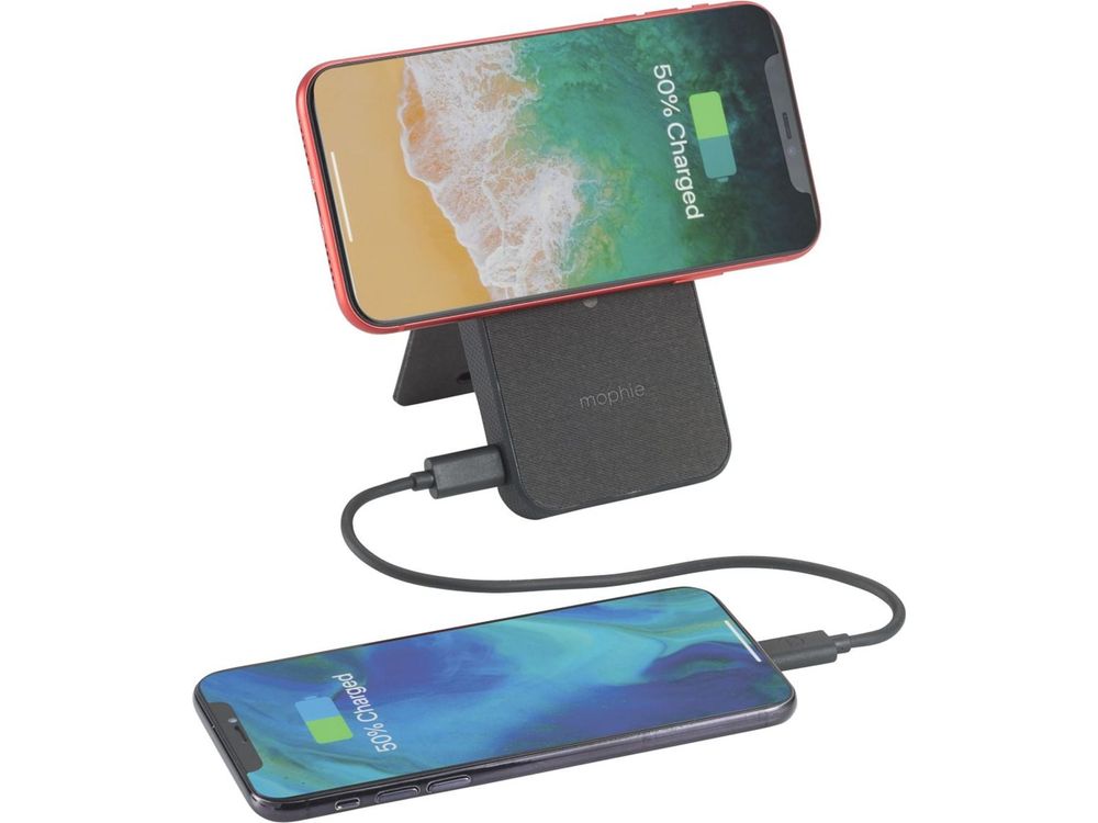 mophie® Snap + 10000 mAh Powerstation Stand - Black - Wireless Power Banks