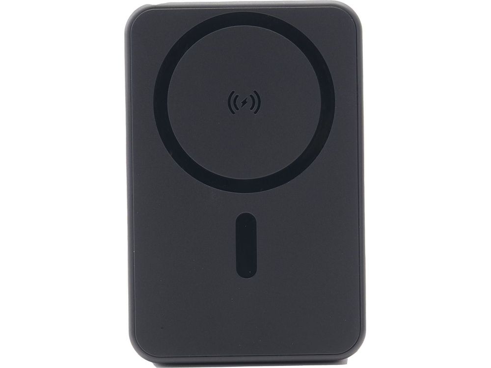 mophie® Snap + 5000 mAh Wireless Power Bank w/ Stand - Black - Wireless Power Banks