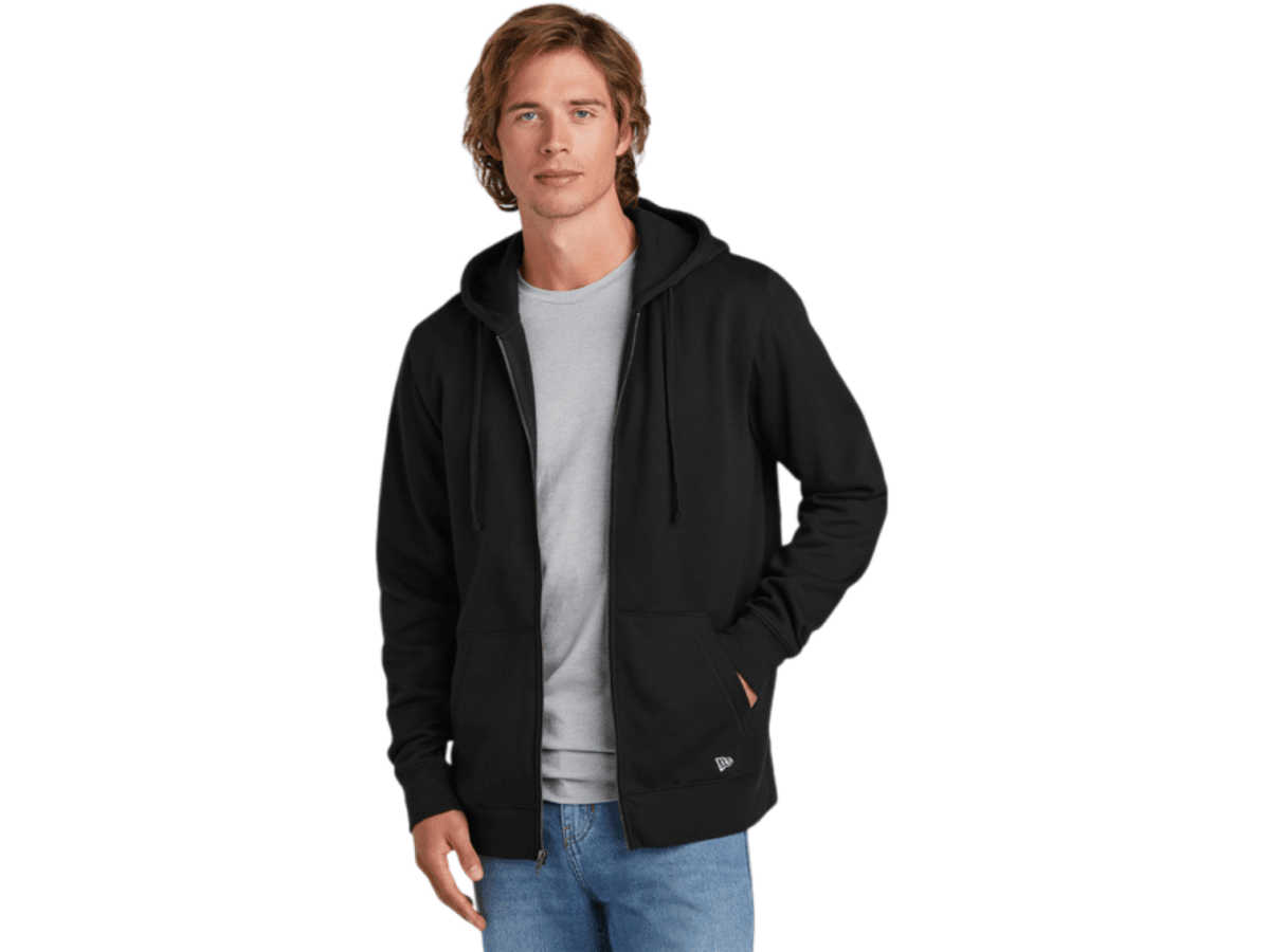 New Era ® Comeback Fleece Full-Zip Hoodie - Full-Zip Hoodies - SwagWear
