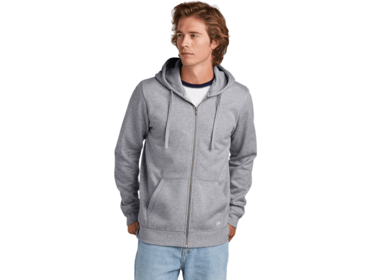 New Era ® Comeback Fleece Full-Zip Hoodie - Full-Zip Hoodies - SwagWear