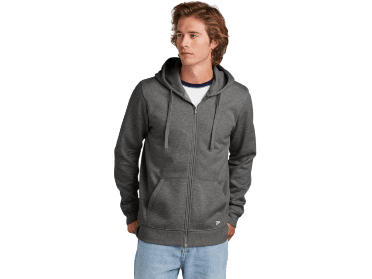 New Era ® Comeback Fleece Full-Zip Hoodie - Full-Zip Hoodies - SwagWear