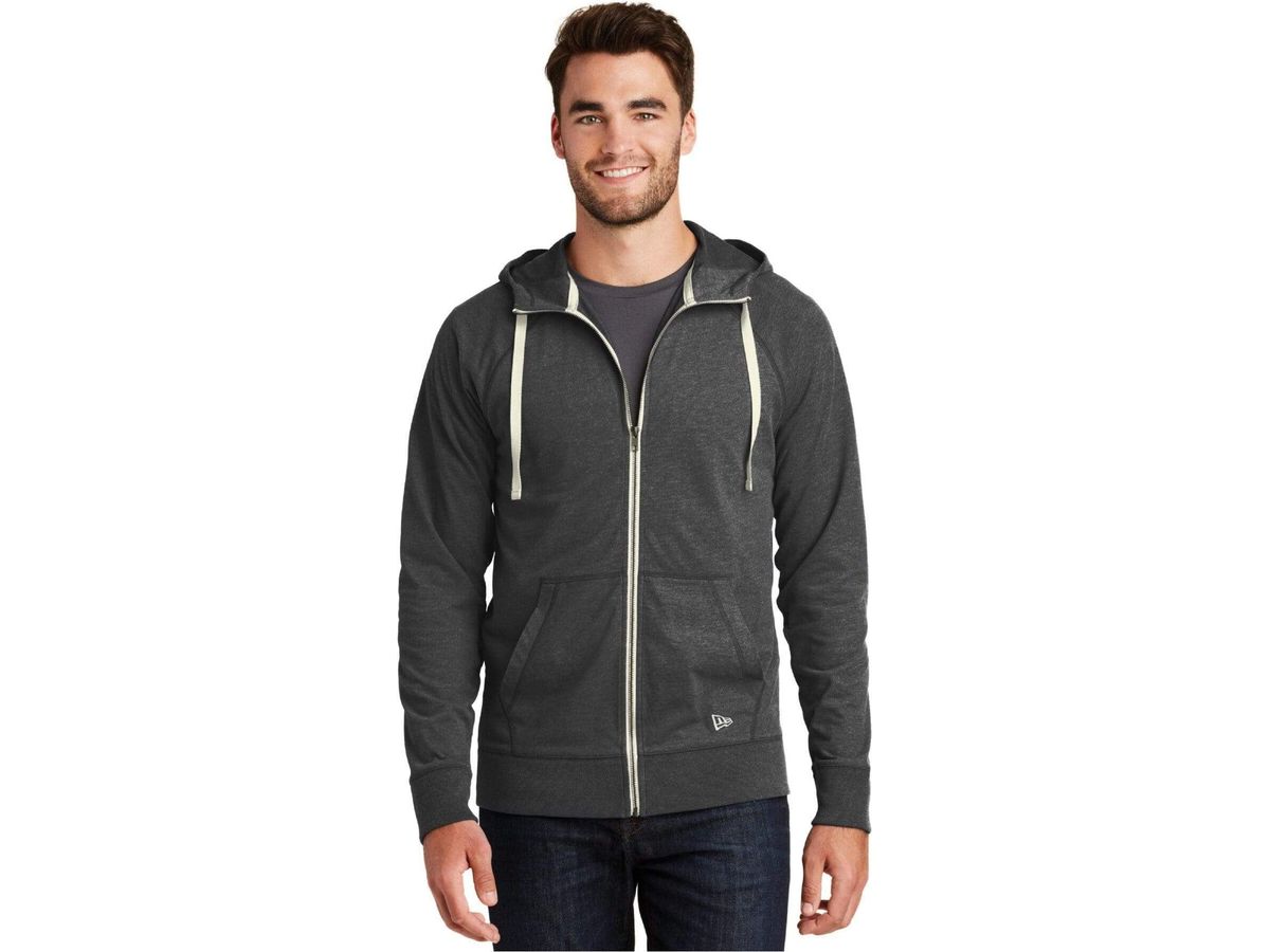 New Era Sueded Cotton Full-Zip Hoodie - Full-Zip Hoodies