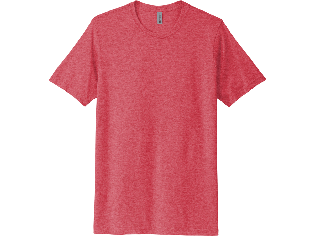 Next Level Apparel® Unisex Poly/Cotton Tee - Red / XS - T-shirt