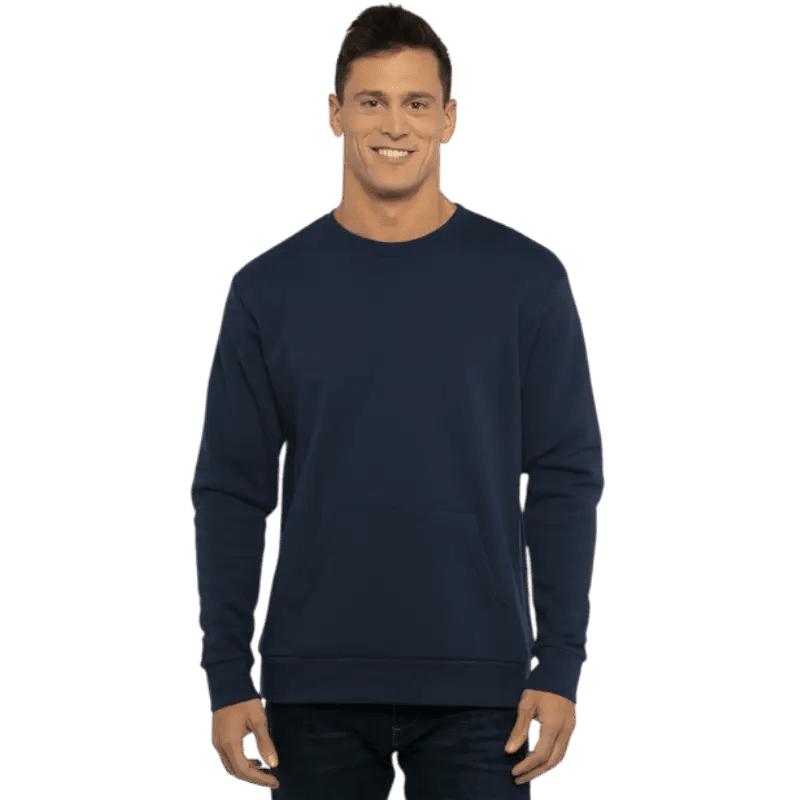 Next Level Apparel® Santa Barbara Pocket Sweatshirt - Sweatshirts - SwagWear