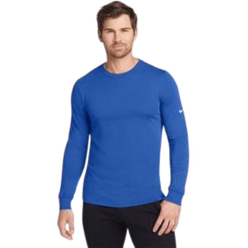 Nike Dri - FIT Cotton/Poly Long Sleeve Tee - Long - Sleeved T-Shirts - SwagWear