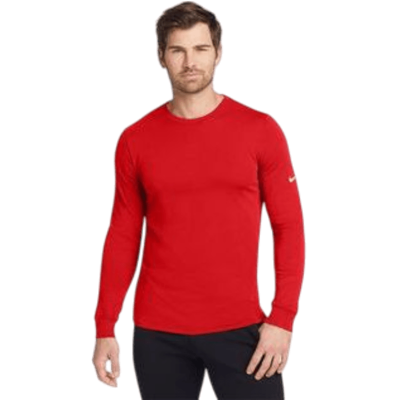 Nike Dri - FIT Cotton/Poly Long Sleeve Tee - Long - Sleeved T-Shirts - SwagWear