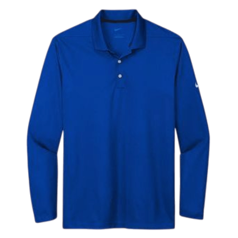 Nike Dri - FIT Micro Pique 2.0 Long Sleeve Polo - Long - Sleeved Polos - SwagWear