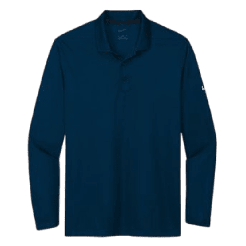 Nike Dri-FIT Micro Pique 2.0 Long Sleeve Polo - Long-Sleeved Polos - SwagWear