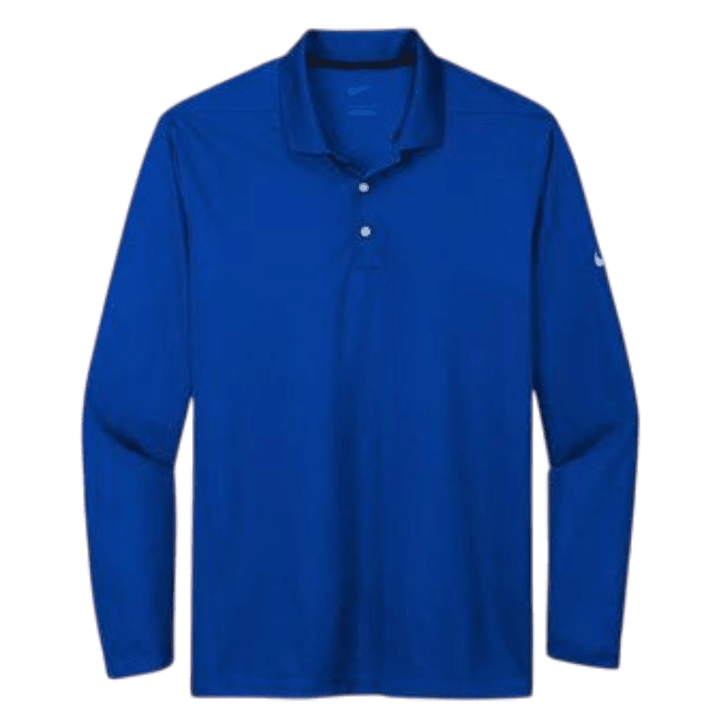 Nike Dri-FIT Micro Pique 2.0 Long Sleeve Polo - Long-Sleeved Polos - SwagWear