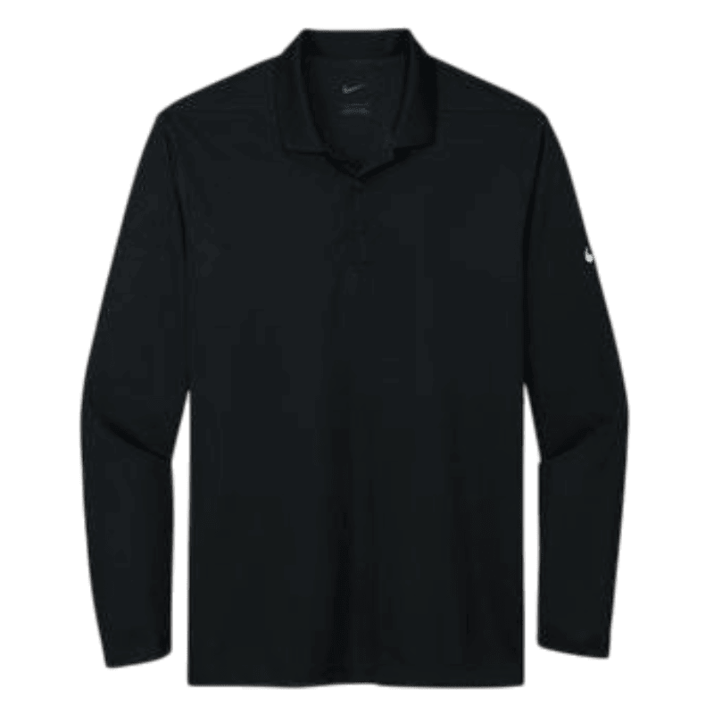 Nike Dri-FIT Micro Pique 2.0 Long Sleeve Polo - Long-Sleeved Polos - SwagWear