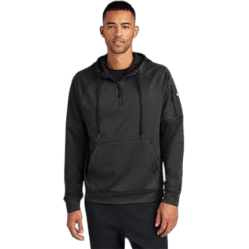 Nike Therma - FIT Pocket 1/4 - Zip Fleece Hoodie - Hoodies - SwagWear
