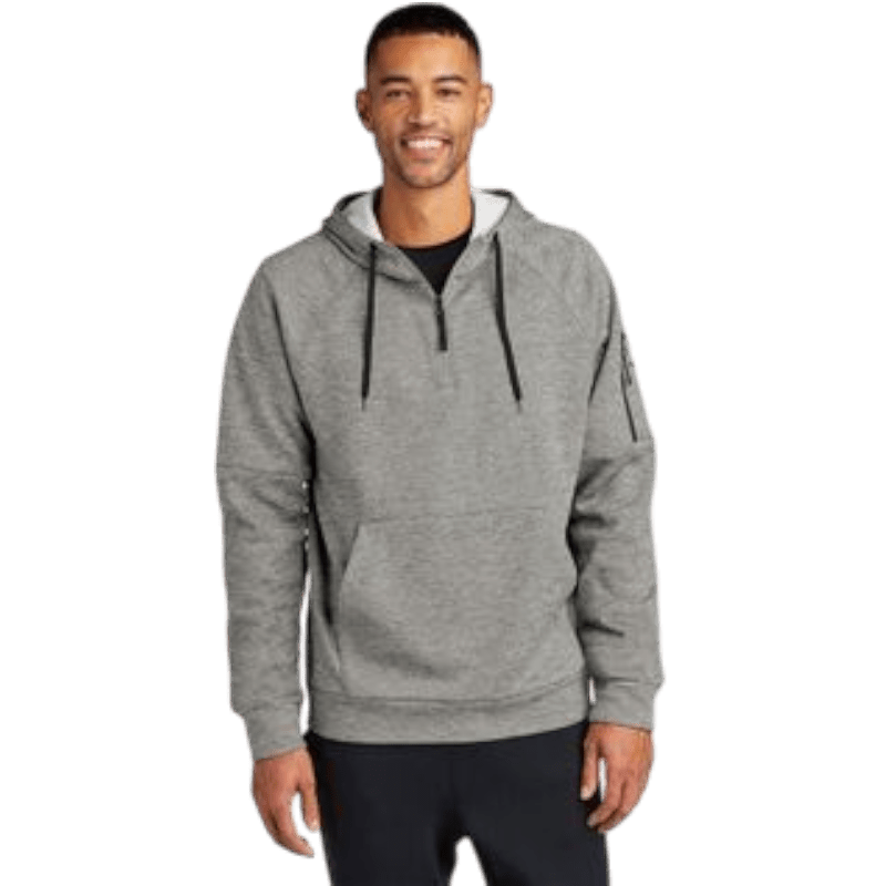 Nike Therma - FIT Pocket 1/4 - Zip Fleece Hoodie - Hoodies - SwagWear