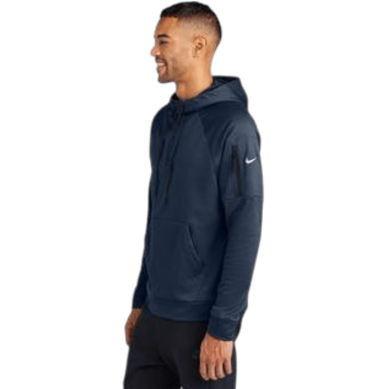 Nike Therma - FIT Pocket 1/4 - Zip Fleece Hoodie - Hoodies - SwagWear