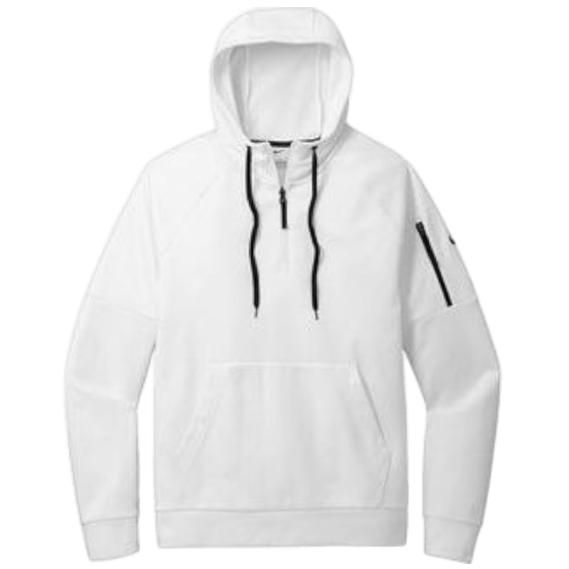 Nike Therma - FIT Pocket 1/4 - Zip Fleece Hoodie - Hoodies - SwagWear
