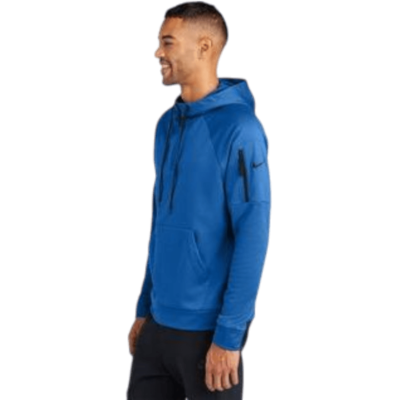 Nike Therma - FIT Pocket 1/4 - Zip Fleece Hoodie - Hoodies - SwagWear