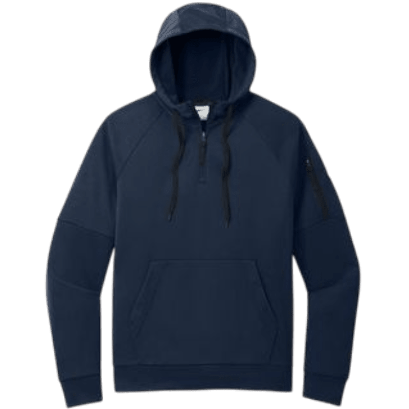 Nike Therma-FIT Pocket 1/4-Zip Fleece Hoodie - Hoodies - SwagWear