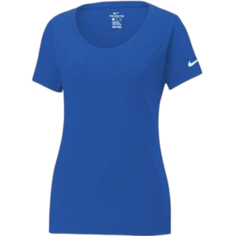Nike Women's Dri - FIT Cotton/Poly Scoop Neck Tee - T-Shirts - SwagWear