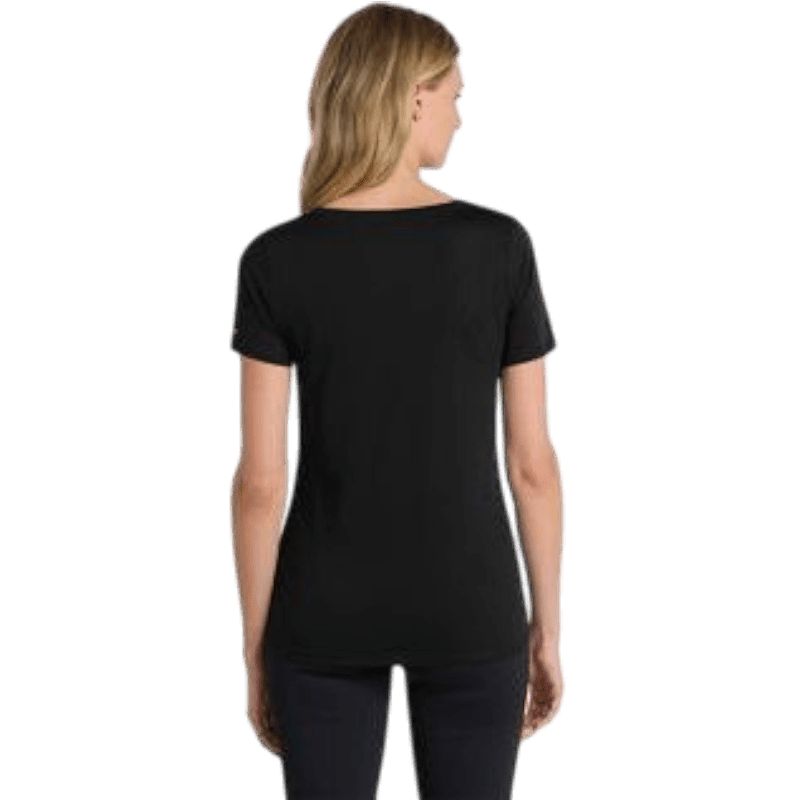 Nike Women's Dri-FIT Cotton/Poly Scoop Neck Tee - T-Shirts - SwagWear