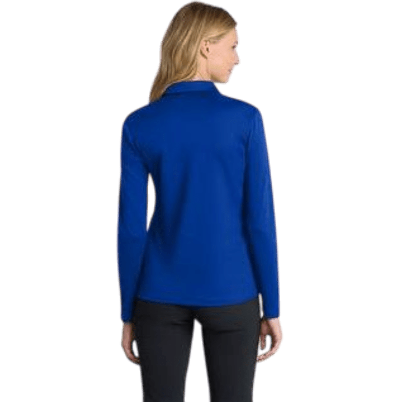 Nike Women's Dri - FIT Micro Pique 2.0 Long Sleeve Polo - Long - Sleeved Polos - SwagWear