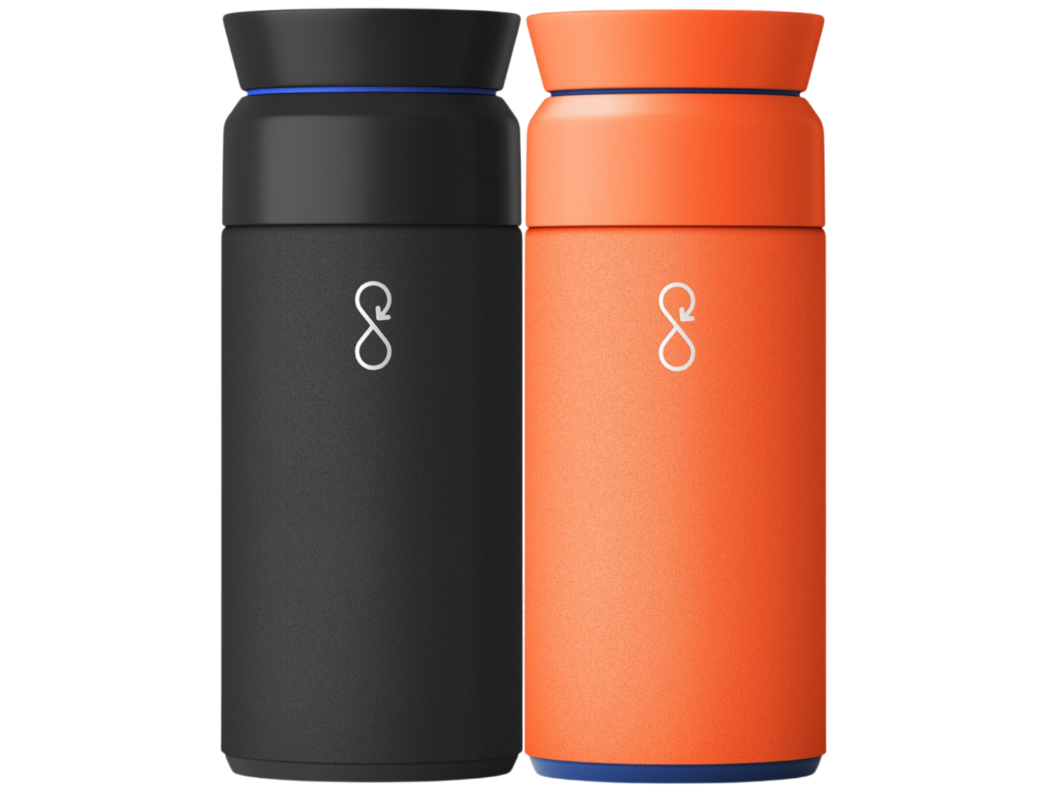 Ocean Bottle Coffee Companions - Obsidian Black / Sun Orange - Drinkware Sets