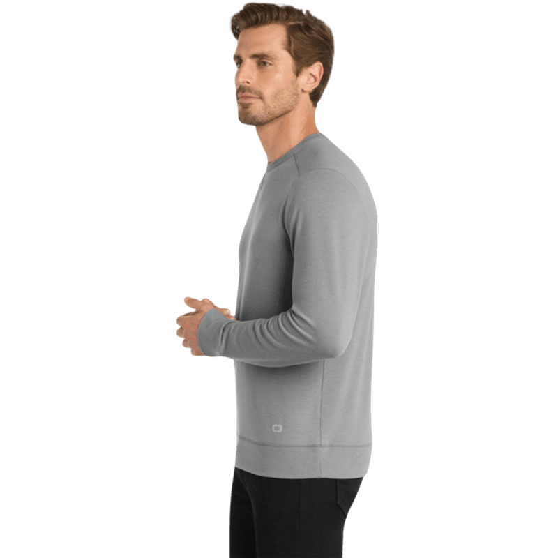 OGIO® Luuma Flex Long Sleeve Crew - Long-Sleeved T-Shirts - SwagWear