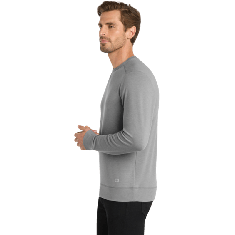 OGIO® Luuma Flex Long Sleeve Crew - Long - Sleeved T-Shirts - SwagWear