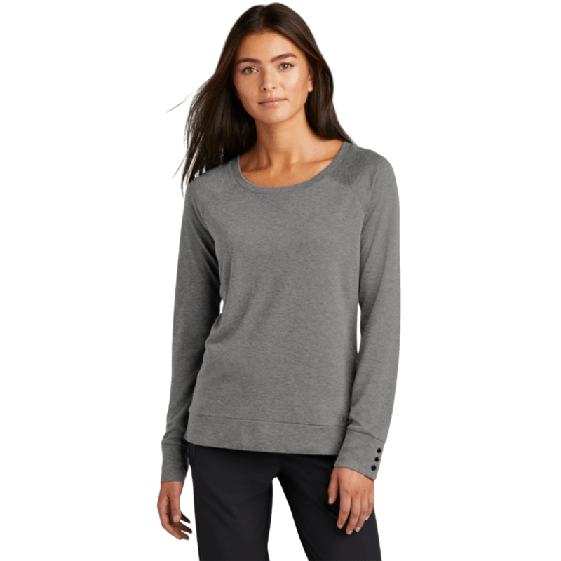 OGIO® Women's Command Long Sleeve Scoop Neck - T-Shirts - SwagWear