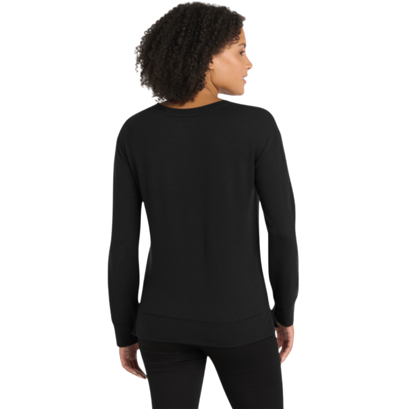 OGIO® Women's Luuma Flex Long Sleeve V - Neck - Long - Sleeved T-Shirts - SwagWear