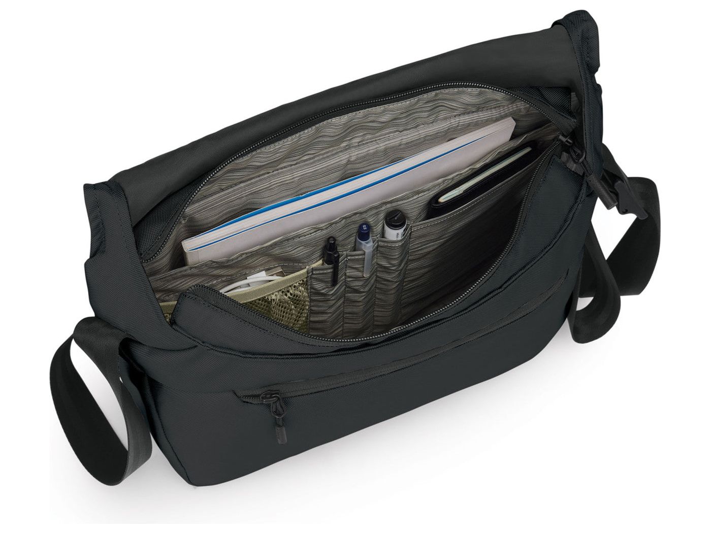Osprey Aoede Messenger - Black - Messenger Bags