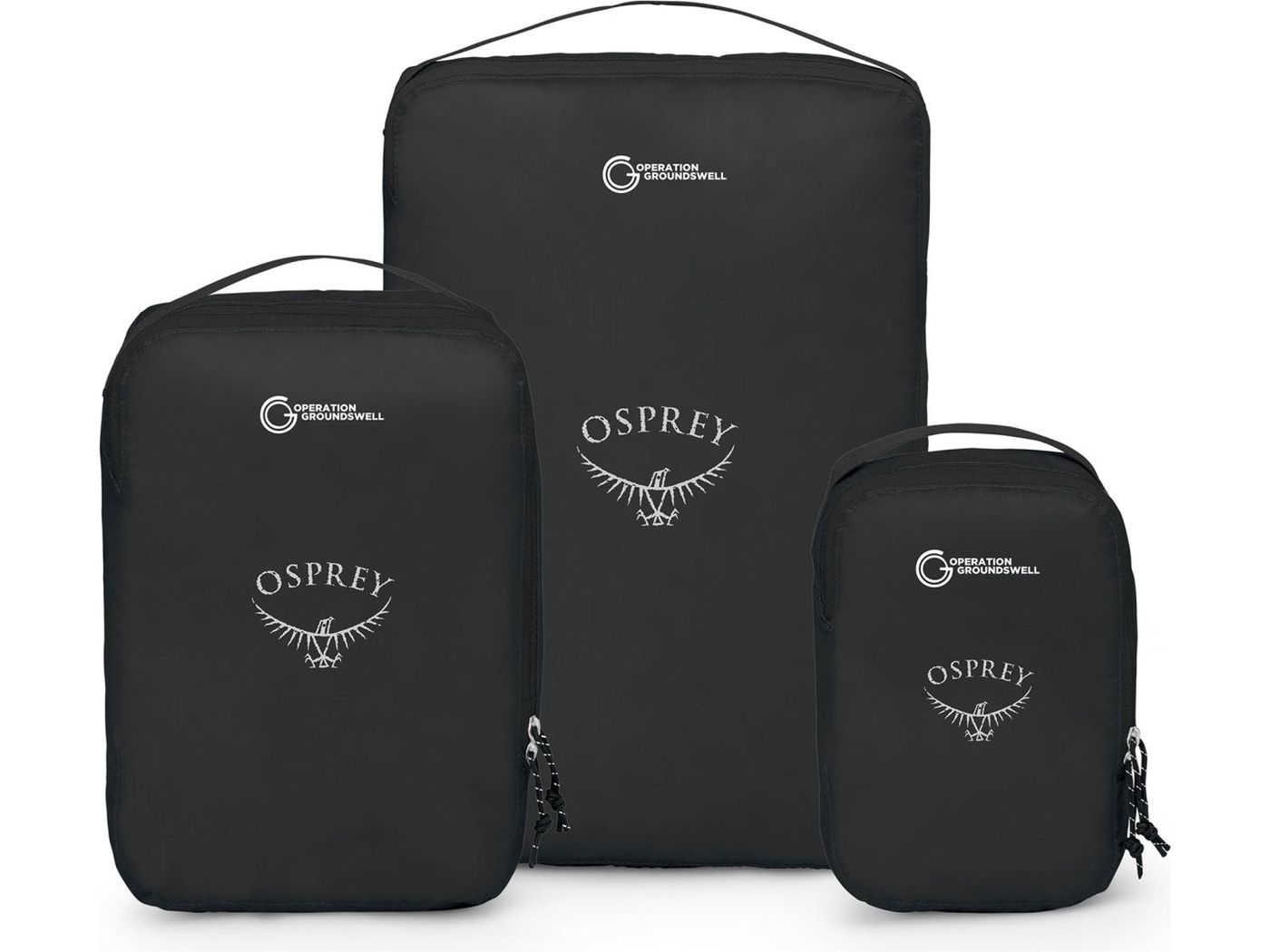 Osprey Ultralight Packing Cube Set - Black - Packing Cube Sets