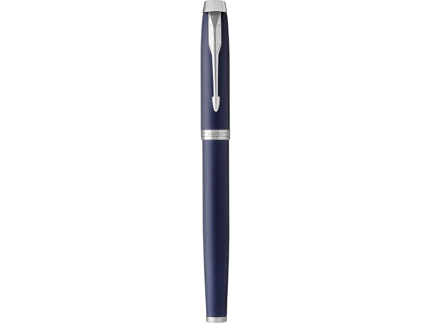Parker IM Rollerball - Matte Blue - Blue Matte - Silver Trim - Roller Ball Pens