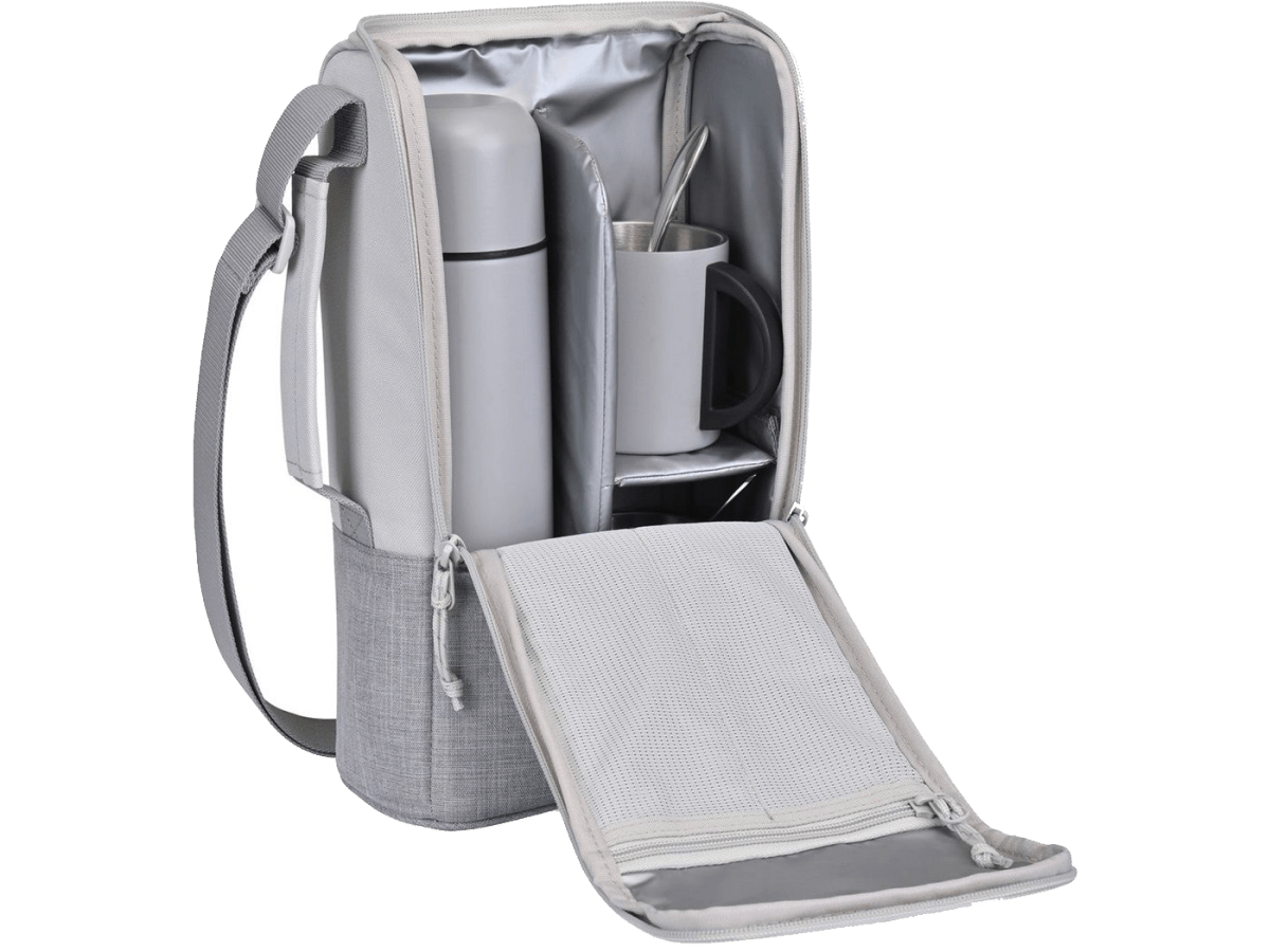 Parkview Insulated Coffee - to - Go Carry Tote - Coolers - SwagWear