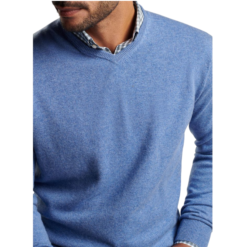 Peter Millar Men's Crown Heritage Cashmere V-Neck Sweater