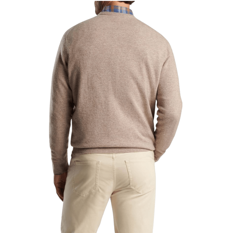 Peter Millar Men's Crown Heritage Cashmere V-Neck Sweater - Sweaters - SwagWear