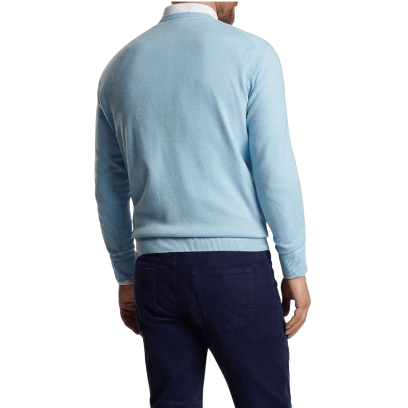 Peter Millar Men's Crown Heritage Cashmere V-Neck Sweater - Sweaters - SwagWear