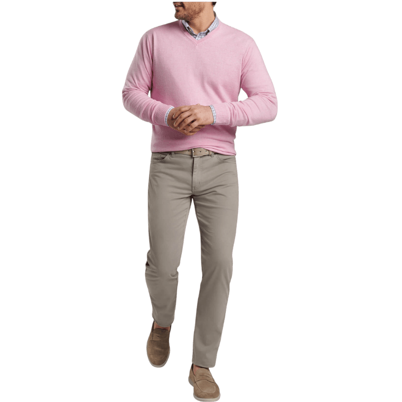 Peter Millar Men's Crown Heritage Cashmere V-Neck Sweater - Sweaters - SwagWear