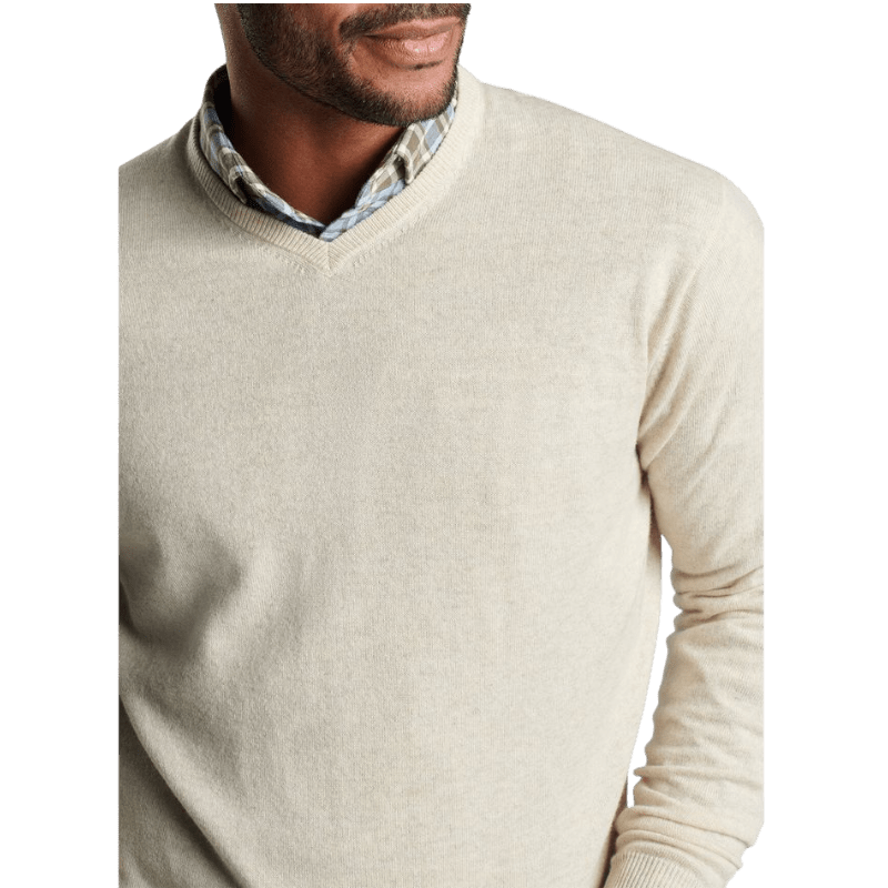 Peter Millar Men's Crown Heritage Cashmere V-Neck Sweater - Sweaters - SwagWear