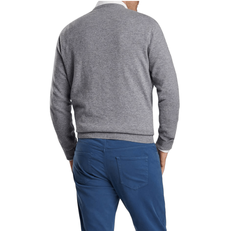 Peter Millar Men's Crown Heritage Cashmere V-Neck Sweater - Sweaters - SwagWear