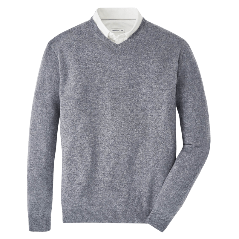 Peter Millar Men's Crown Heritage Cashmere V-Neck Sweater - Sweaters - SwagWear
