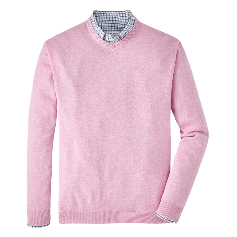 Peter Millar Men's Crown Heritage Cashmere V-Neck Sweater - Sweaters - SwagWear