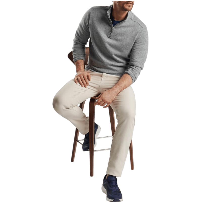 Peter Millar Men's Crown Sweater Fleece Quarter-Zip - Pullovers - SwagWear