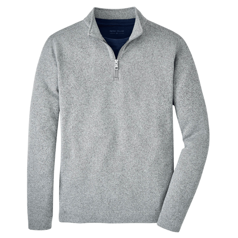 Peter Millar Men's Crown Sweater Fleece Quarter-Zip - Pullovers - SwagWear