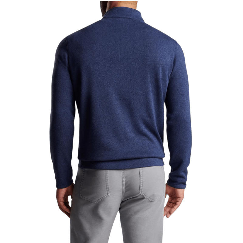 Peter Millar Men's Crown Sweater Fleece Quarter-Zip - Pullovers - SwagWear