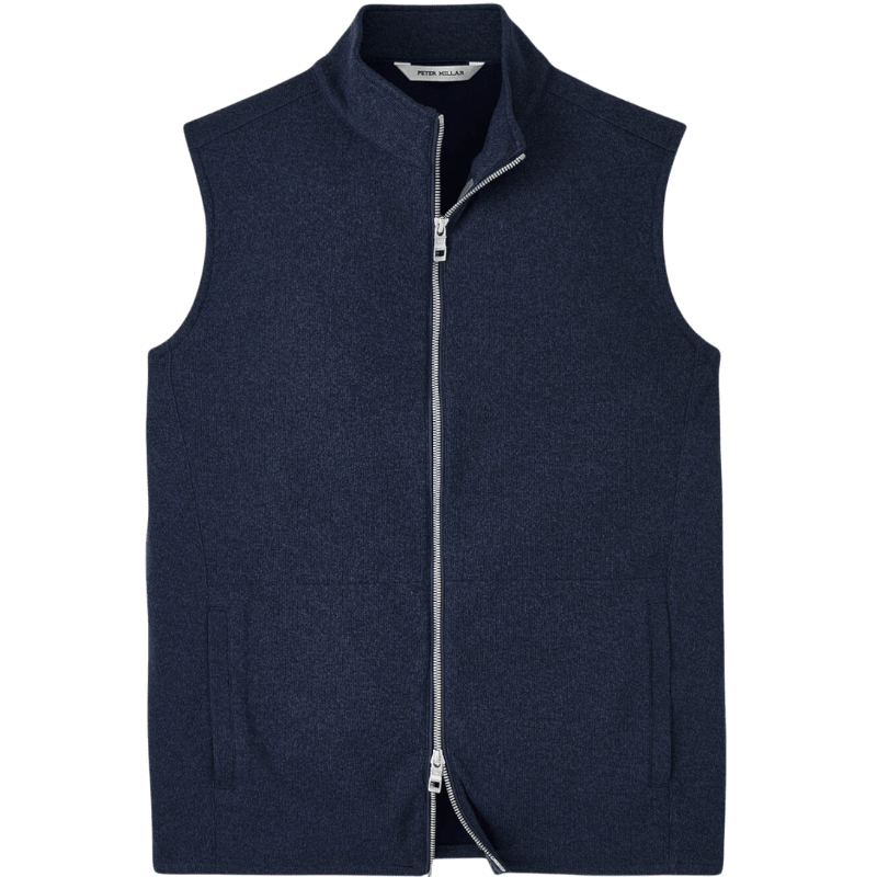 Peter Millar Men's Crown Sweater Fleece Vest - Vests - SwagWear