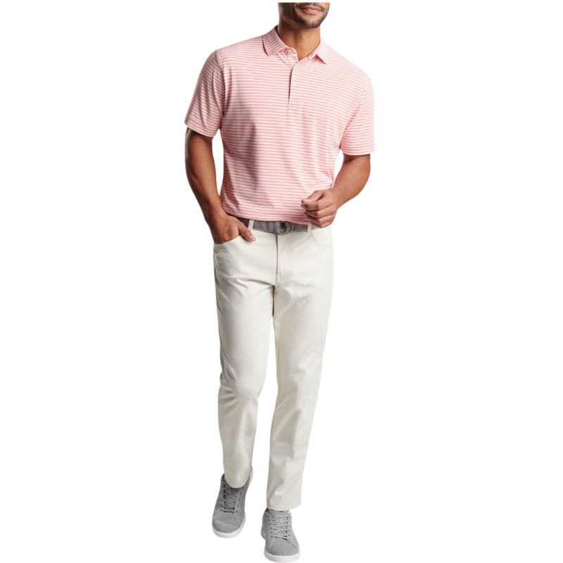 Peter Millar Men's Dellroy Performance Mesh Polo
